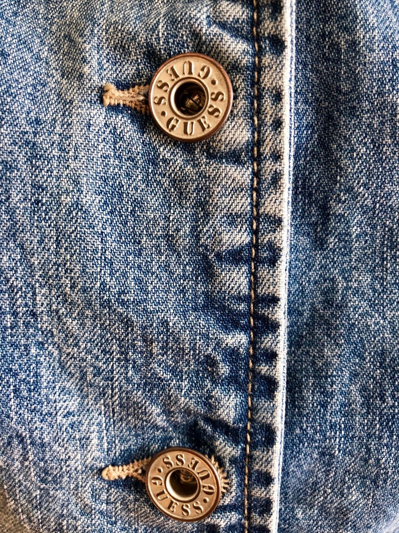Guess Ladies Medium Denim Vest.