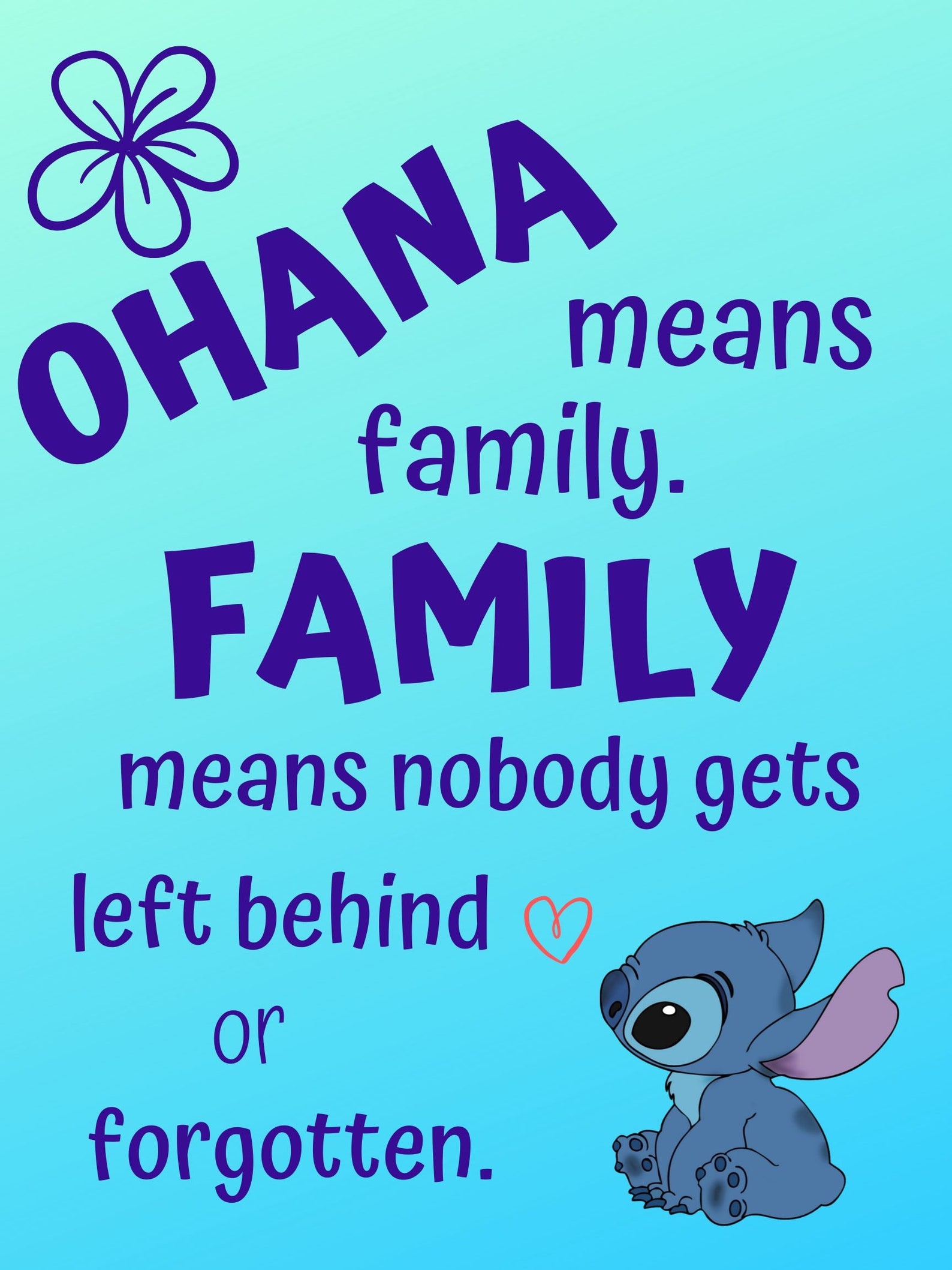 Lilo and Stitch Poster | Etsy