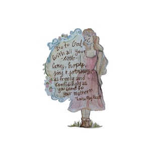 Adesivo in vinile Piccole Donne (errore di stampa)