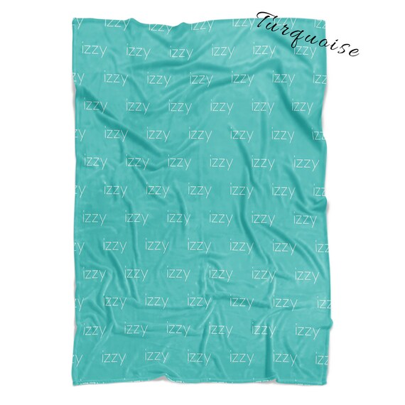 name blankets etsy