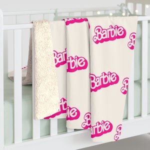 Pink Doll Sherpa Fleece Blanket