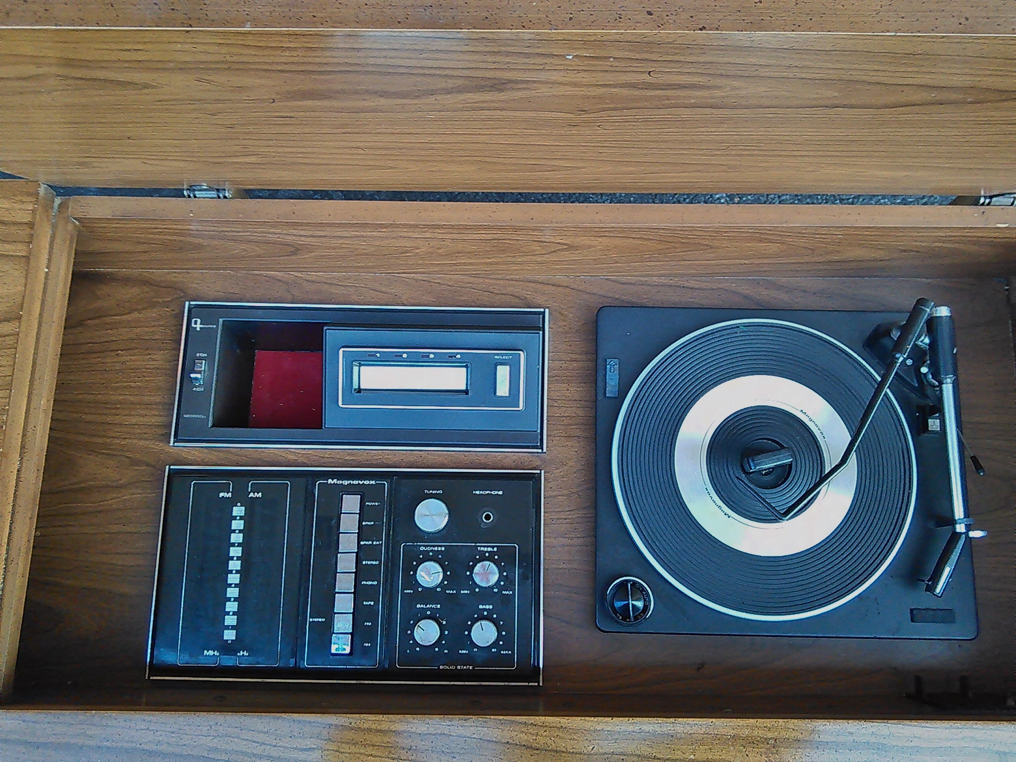 Vintage 1970's Magnavox Stereo Console Needs Repairs Etsy Canada
