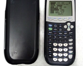 Calcolatrice Scientifica Funzionante Calcolatrice Grafica Texas Instruments TI-84 Plus Silver Edition - Usata Ma Funzionante Al 100%, Con Cover E Batterie Calcolatrice Grafica Ti 84 Plus