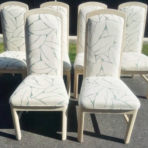 Postmodern Parson Chairs  White Green Dining Chairs Set of 6 Shipping 200 to 600 send zip code for estimate Get extra 25 off to Dec 03rd