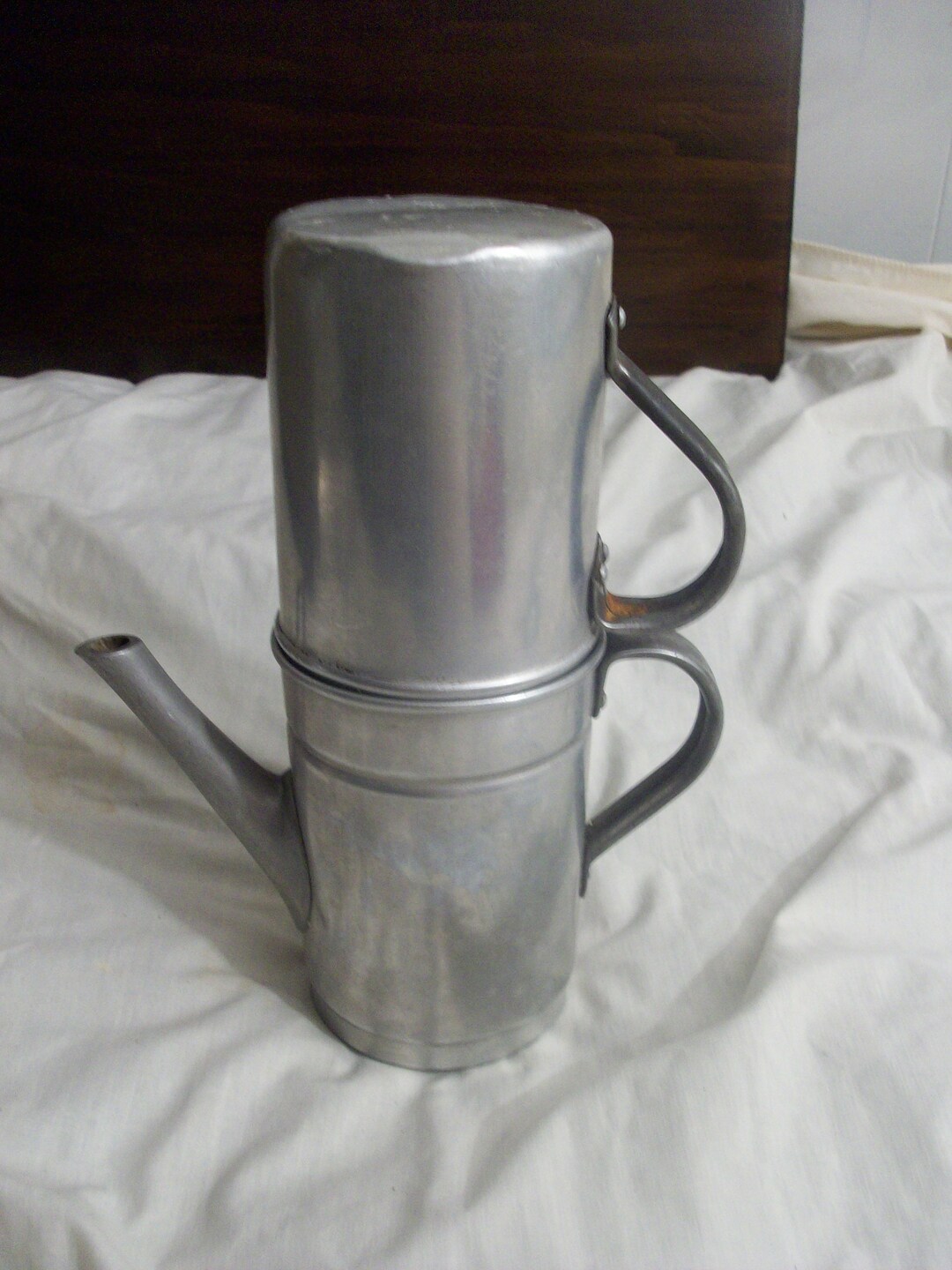 Vintage Aluminum Coffee Pot Camping Outdoor Coffee Pot Etsy