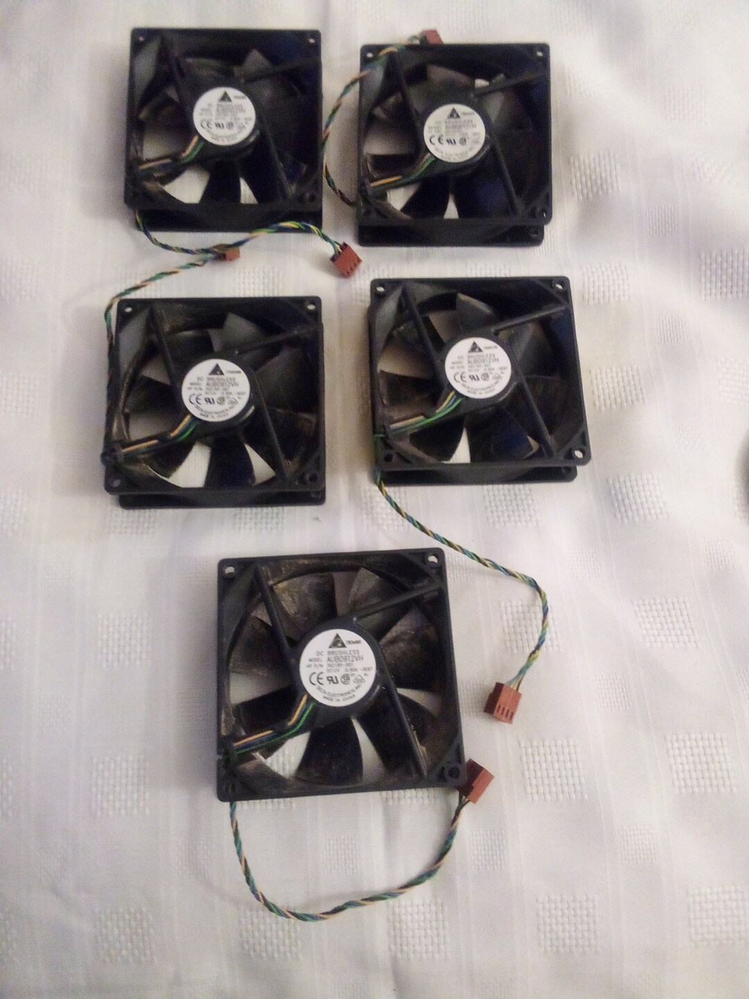 Brushless HP Computer Fan by Delta Electronics Model AUB0912VH Etsy