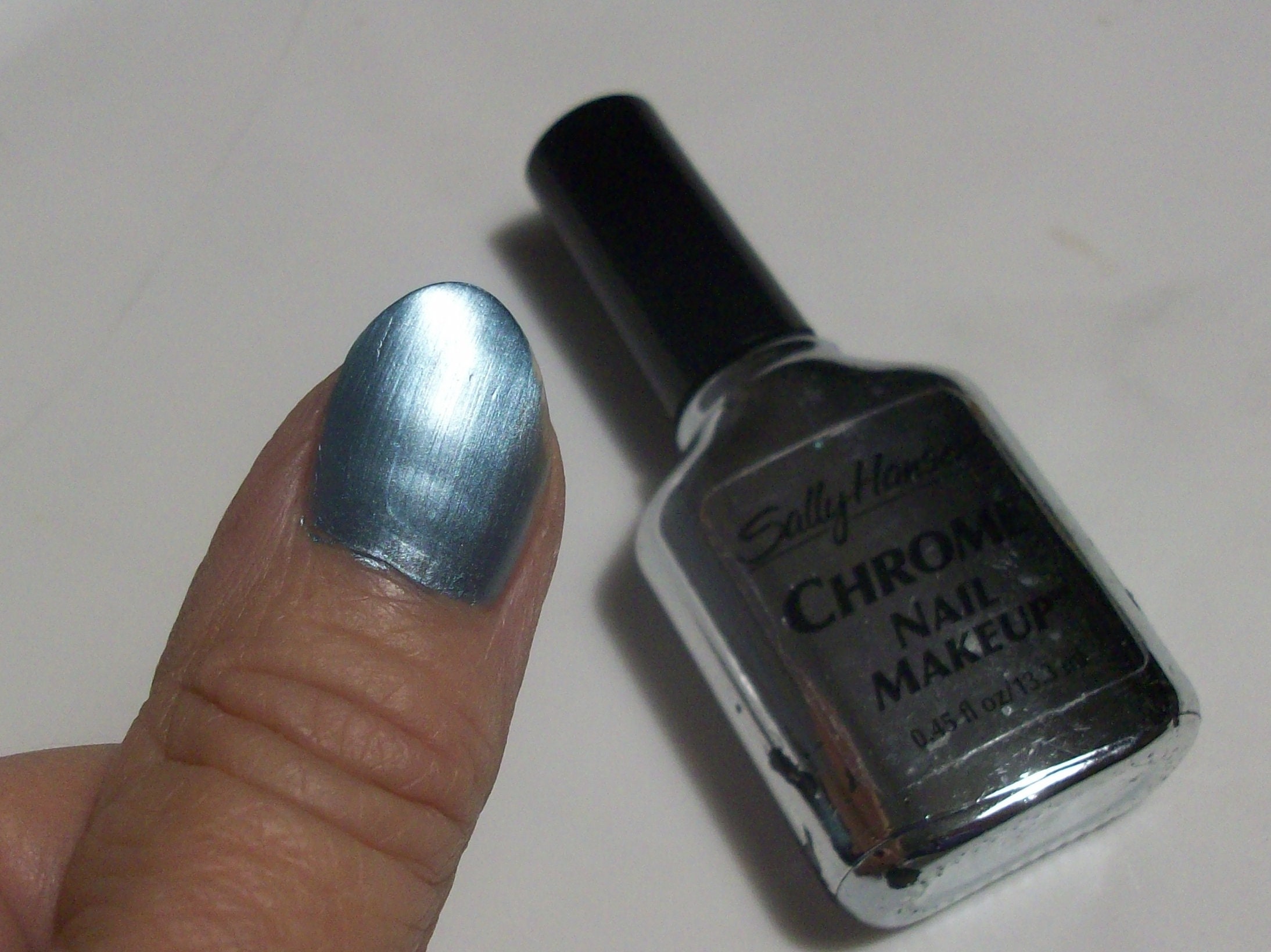Sally Hansen Nail Polish Chrome 06 Aqua Chrome New Old Stock - Etsy Sally Hansen Nail Polish Chrome 06 Aqua Chrome New Old Stock - Etsy