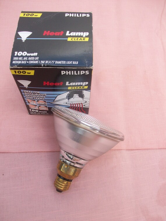 100 watt heat lamp bulb deals