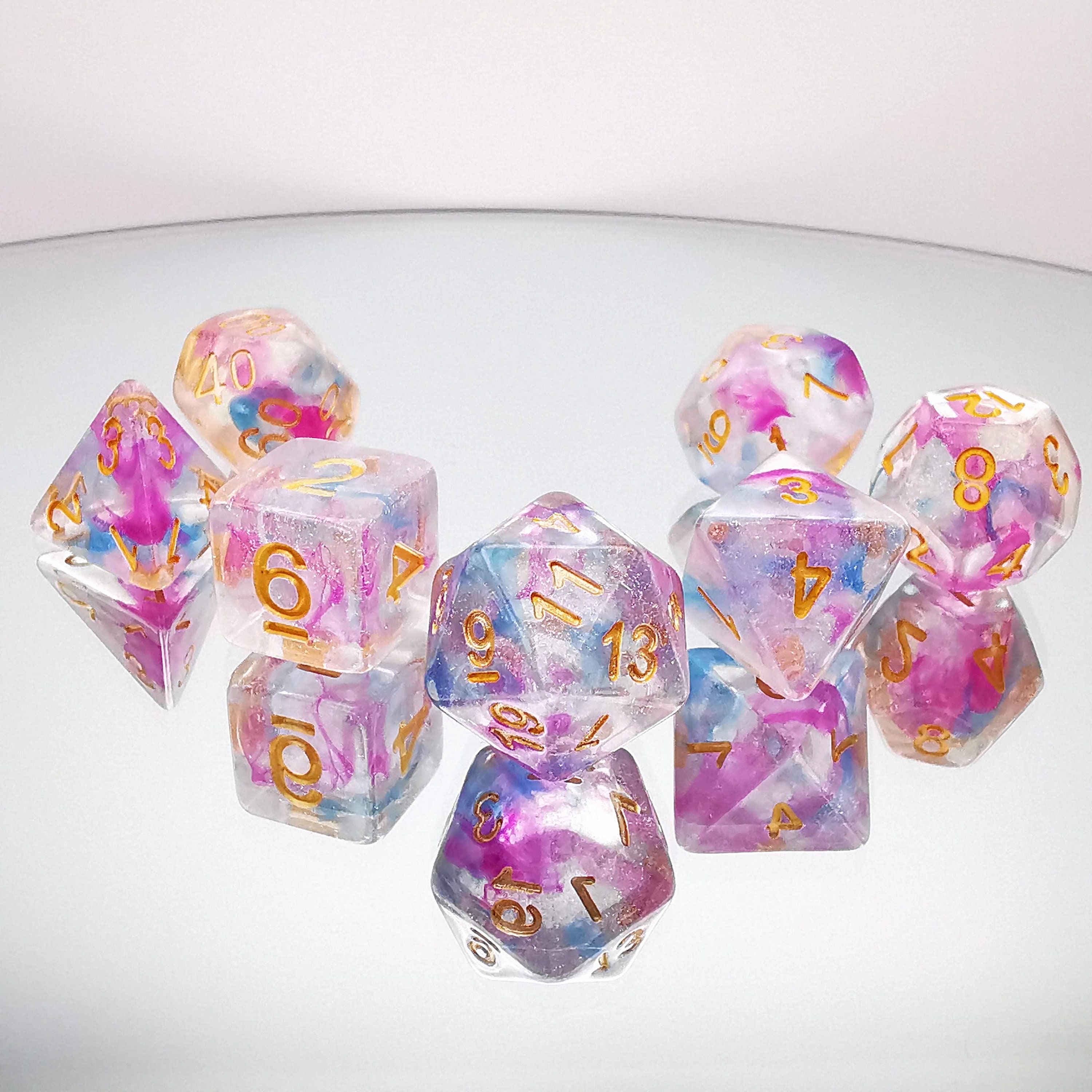 Ethereal Dreams,Polyhedral Dice,D&D Dice,Dungeons and Dragons,RPG Dic…