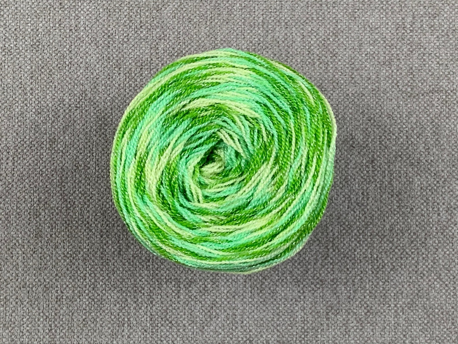 Soft Green Variegated Omegacrys Baby Weight Yarn 1.4 Ounce Etsy