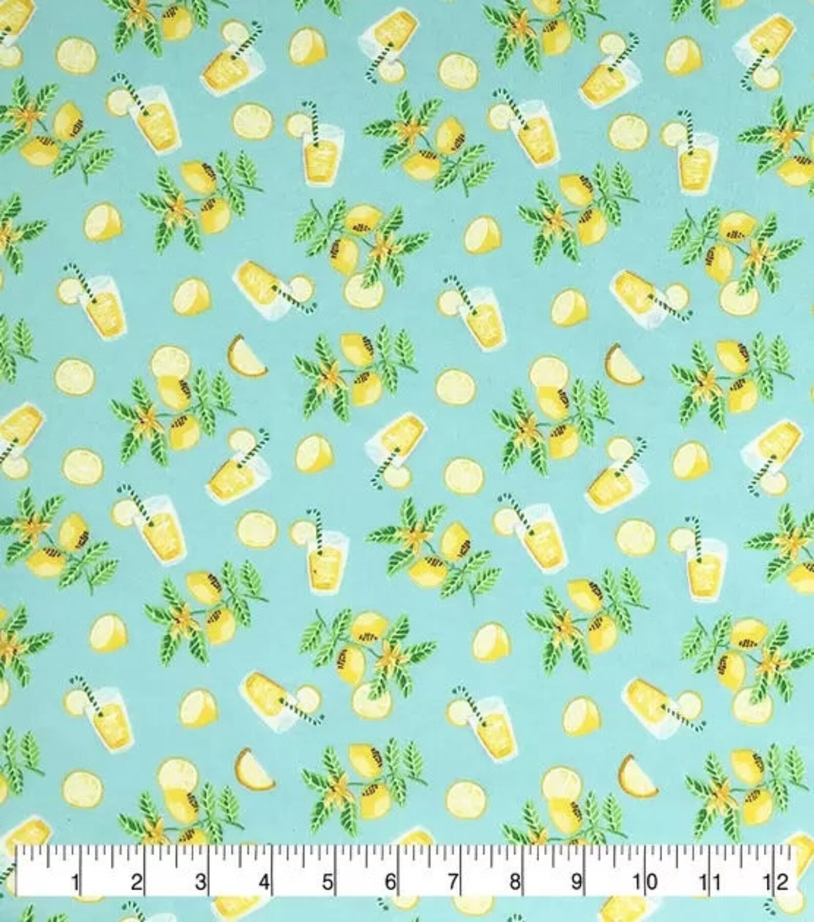 Lemonade FLANNEL Fabric by the Yard Etsy UK