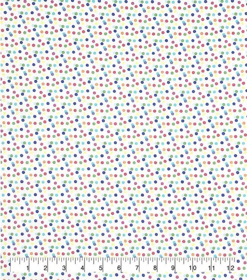 Confetti Dot Multi FLANNEL Fabric by the Yard Etsy Australia