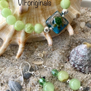 Turtle Ocean Inspired Sea Turtle Handmade Bracelet-Ocean lover, Women’s Gift- Coastal jewelry- Beach Wear-birthday/Anniversary Gift-Gift Set