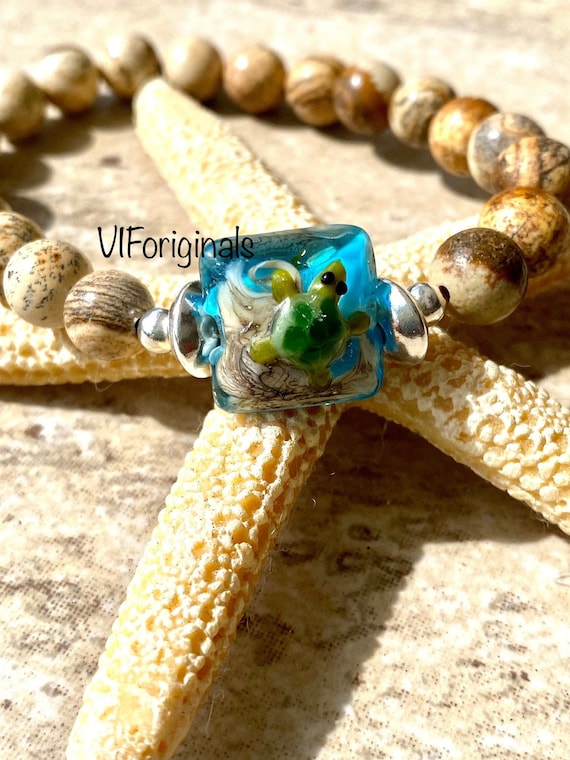 Etsy turtle bracelet best sale