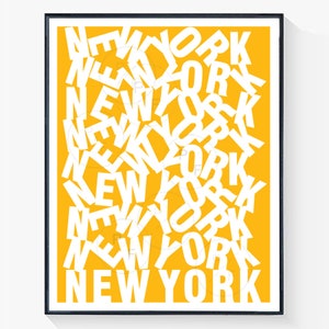 New York - New York City Wall Art - NYC Office Art - Travel Print