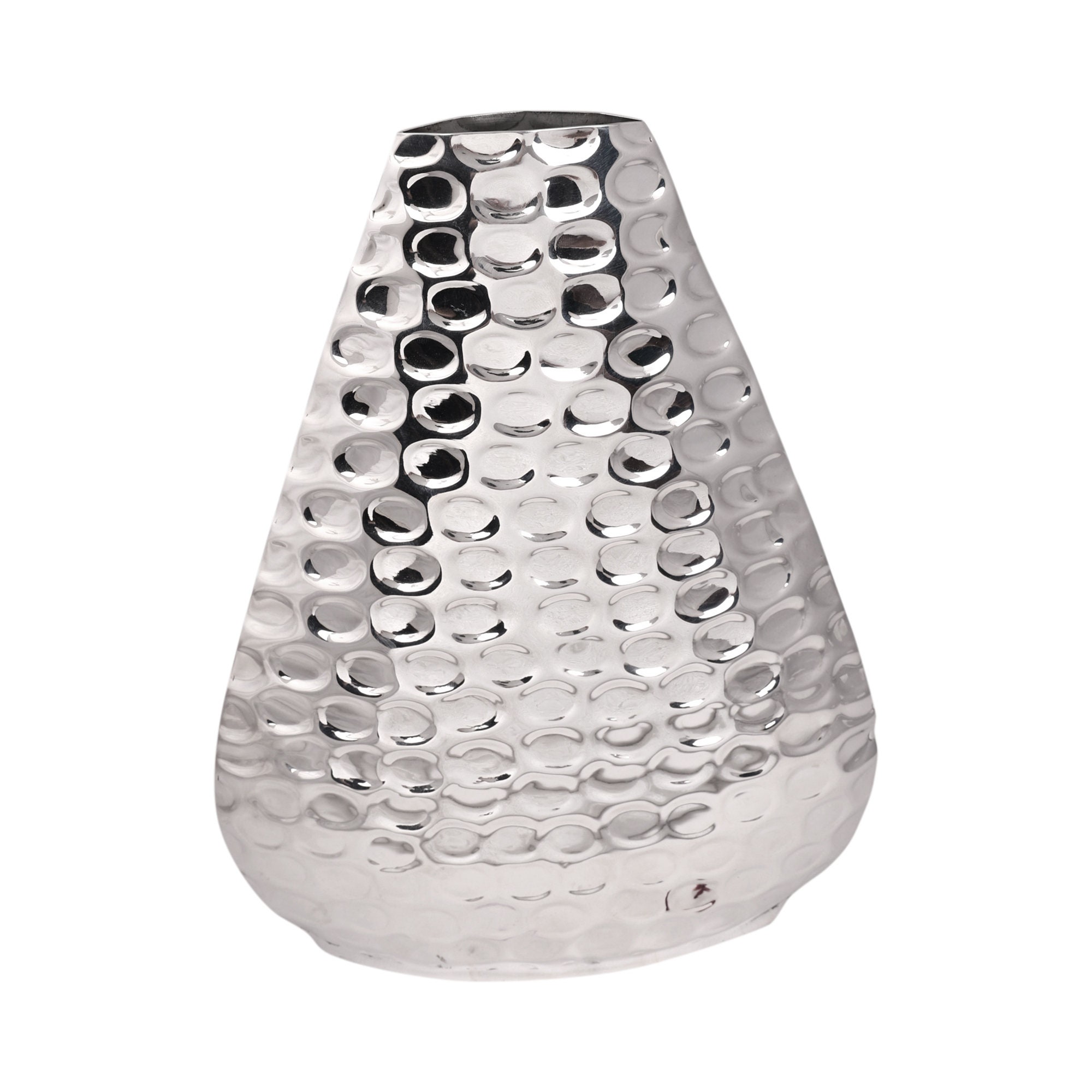 Hammered Design Stainless Steel Flower Vases Modern Room Etsy UK