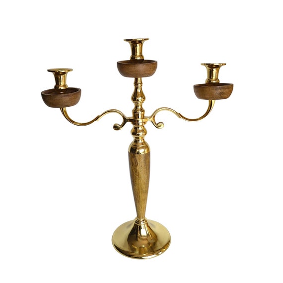 3 Arm Candelabra Modern Candelabra Entry Way Décor Dinning Etsy UK