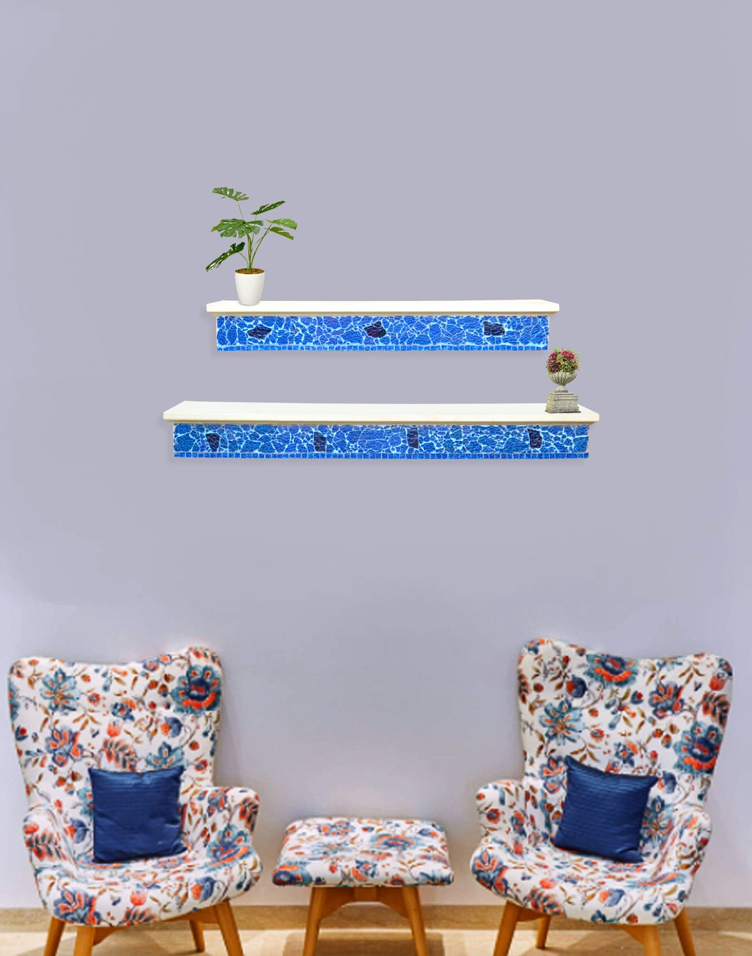 White Floating Shelf for Wall Hanging Shelves Plant Shelf Etsy UK