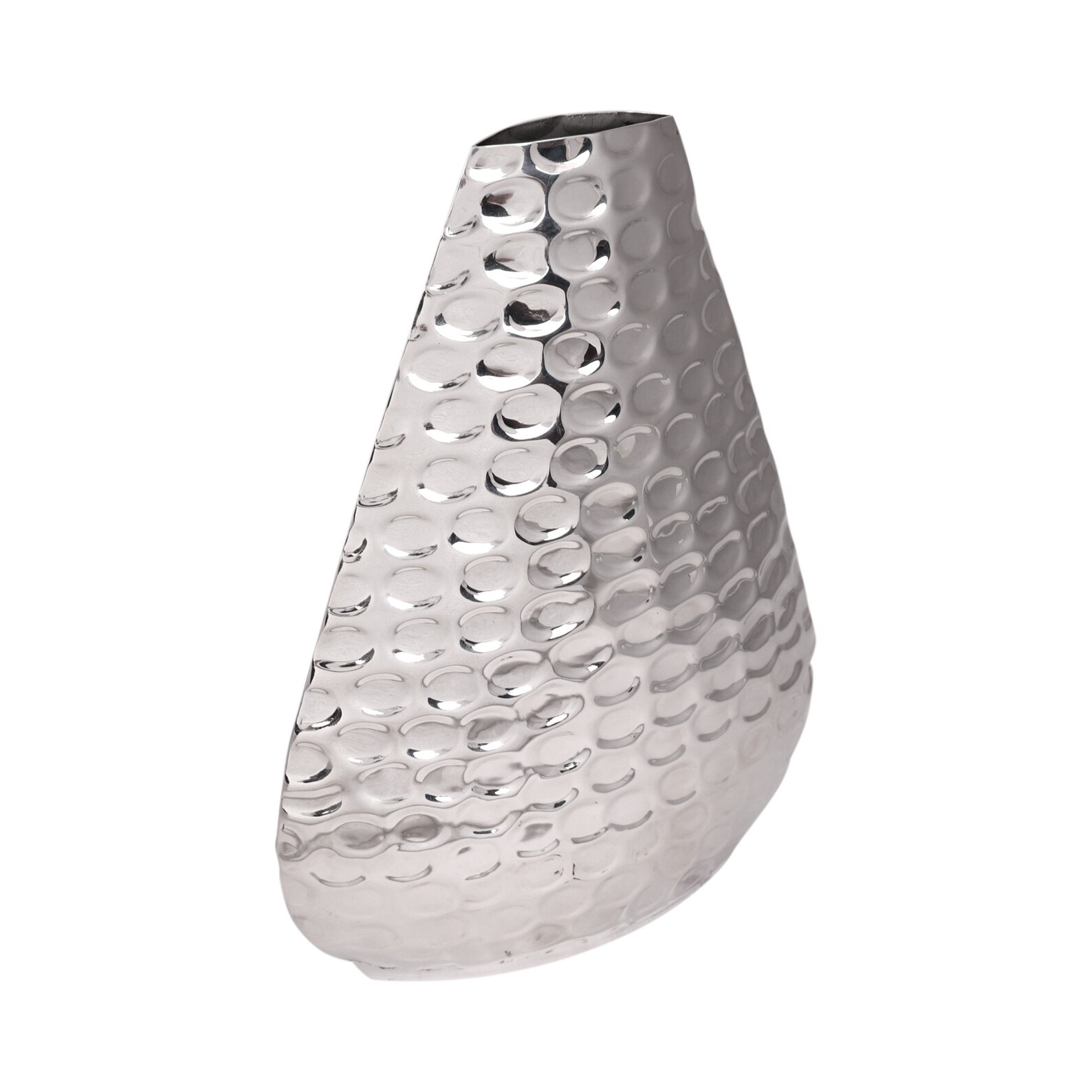 Hammered Design Stainless Steel Flower Vases Modern Room Etsy