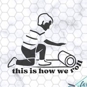 Citazione Montessori SVG PNG, Montessori Teacher Svg, ecco come arrotoliamo il tappeto Download digitale istantaneo, file di taglio silhouette, file di taglio Cricut
