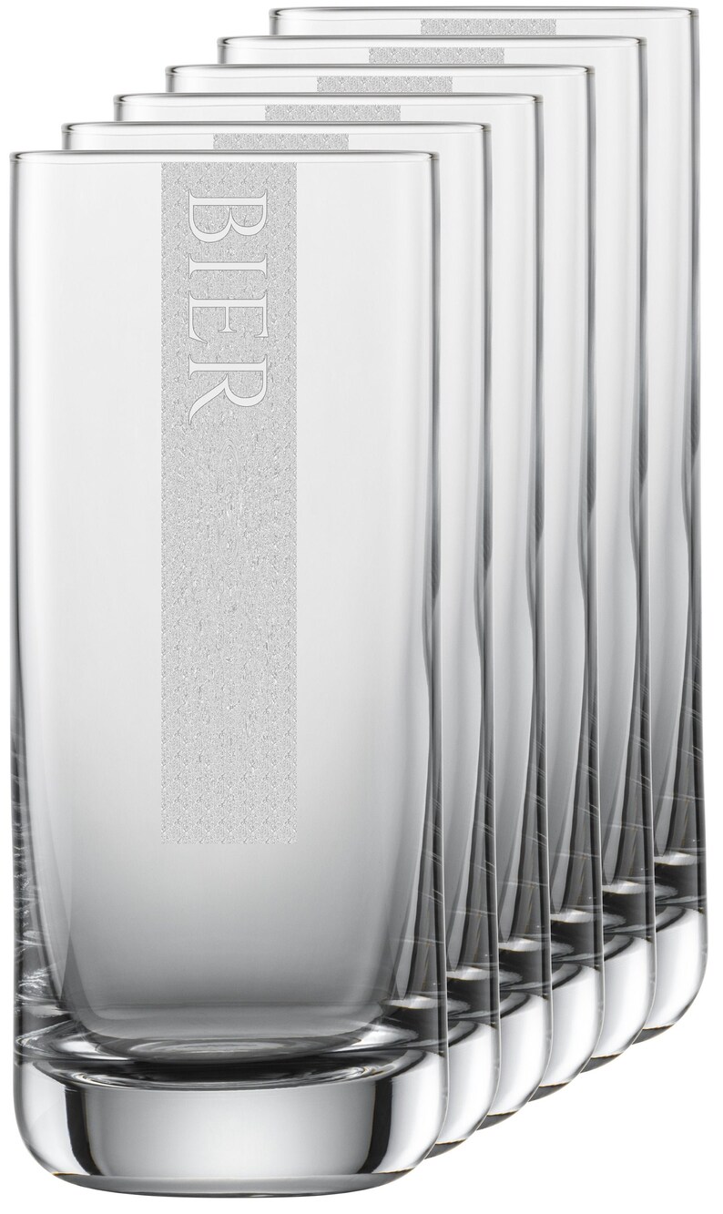 Beer Glasses Set of 6 Series Cool With Engraving Beer 6 Etsy UK