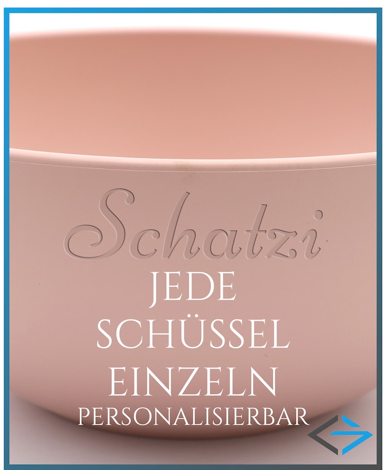 Personalisierte Bio-Polymer Schale 16cm Müslischüssel / Nachhaltig 100% Erdölfrei nachhaltig mit Namensgravur Gravur personalisiert Bild 10