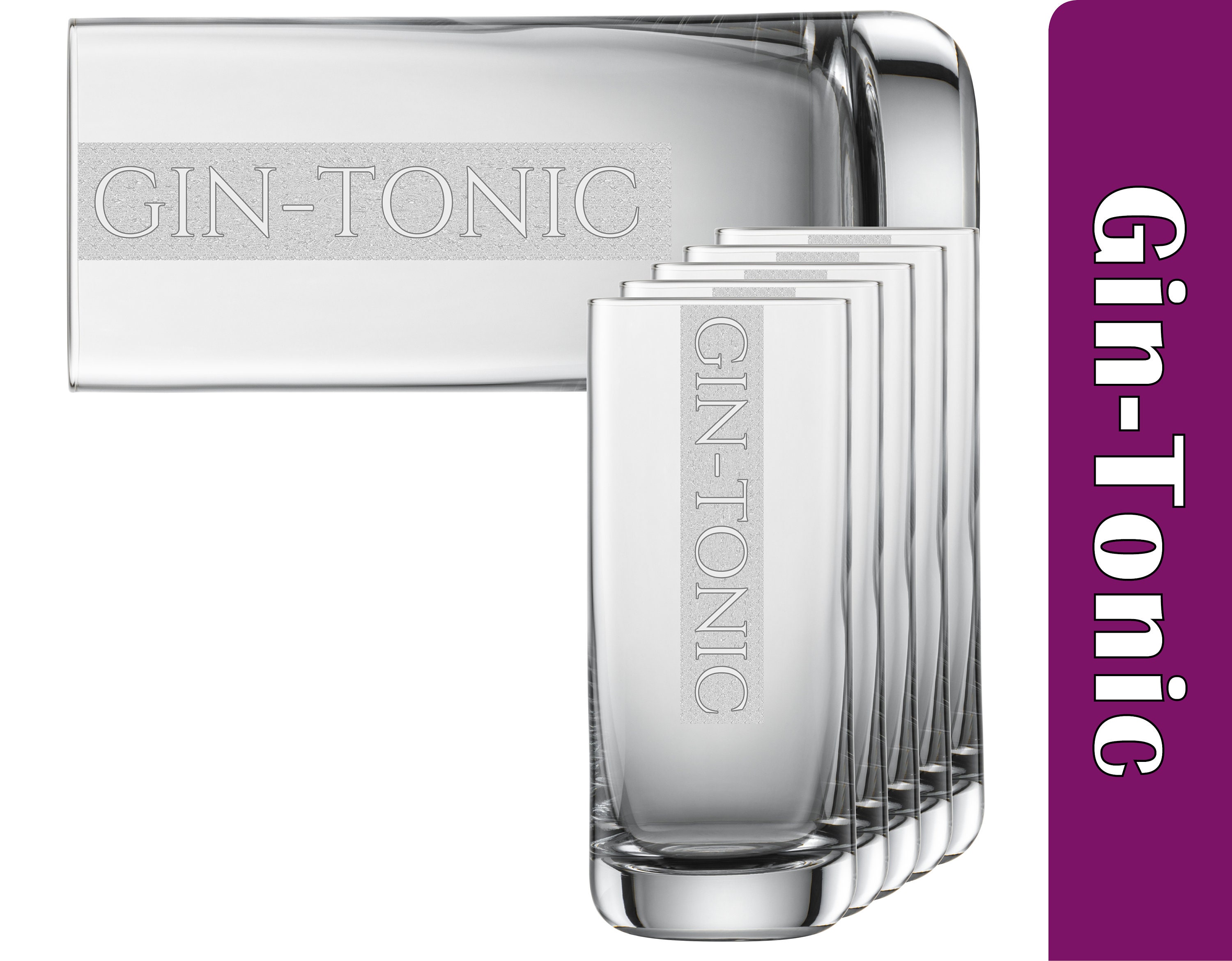 Gintonic Glasses Set Series Cool With Engraving GINTONIC 2 Etsy UK