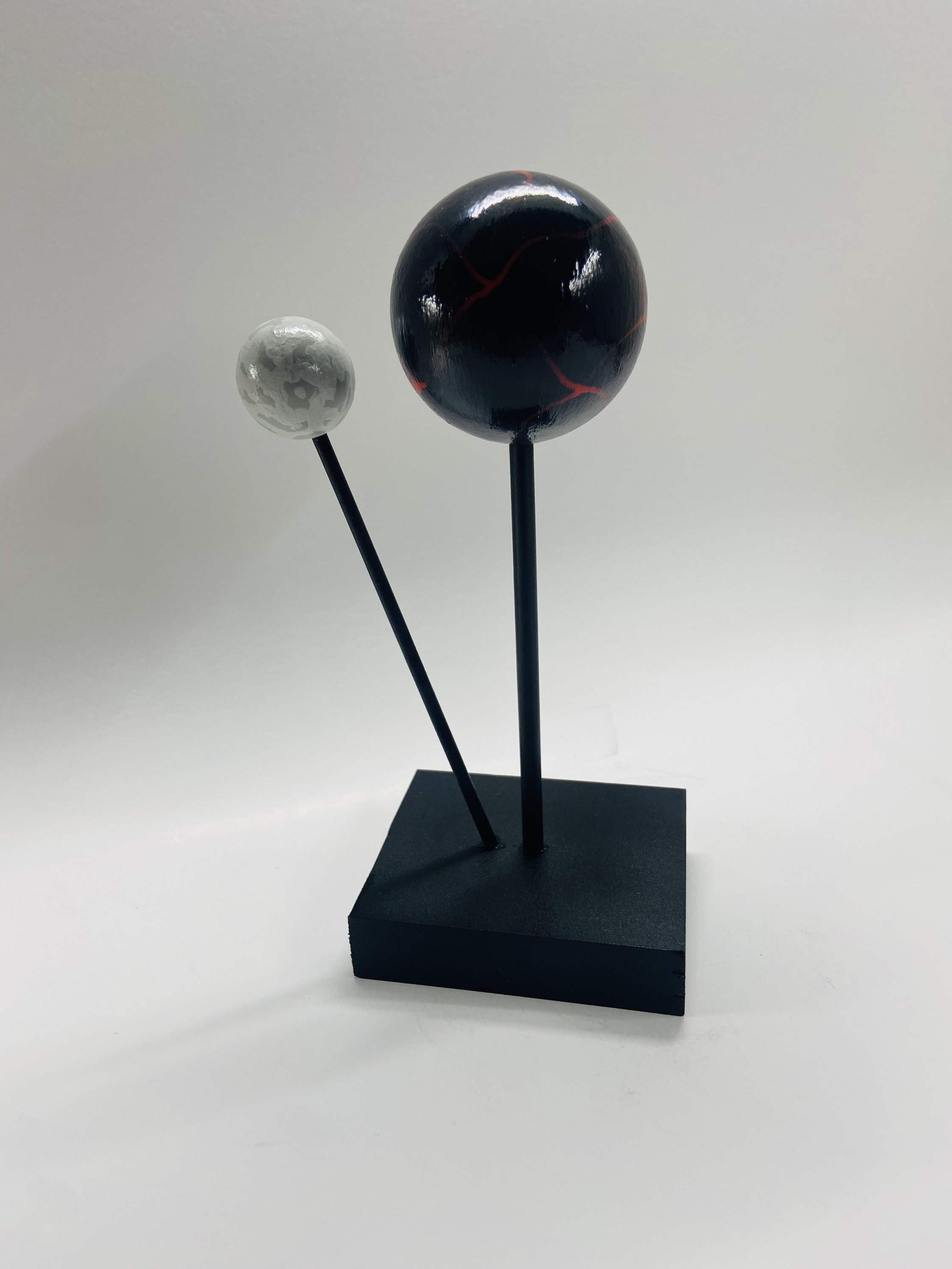 Giedi Prime dune Planet With Moon - Etsy