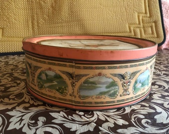 Vintage storage tin can