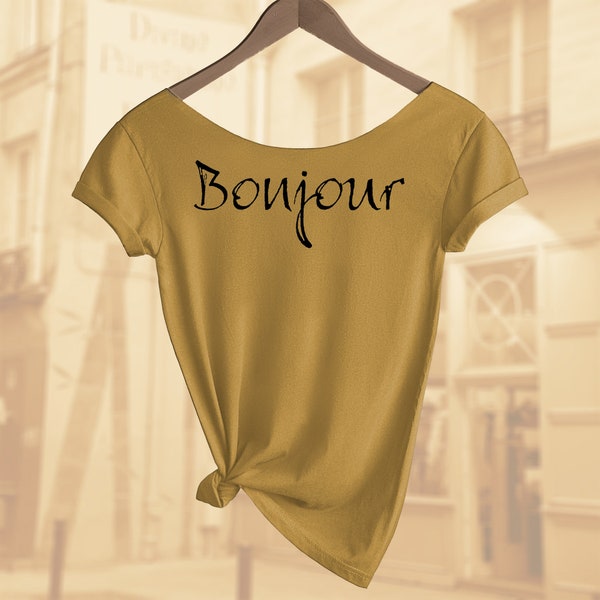 Bonjour La Mer T-shirt