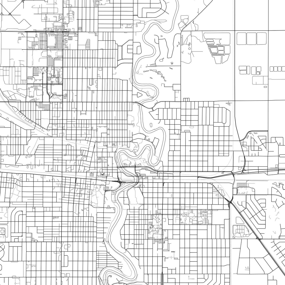 Moorhead Map Print Moorhead Map Poster Wall Art Mn United Etsy