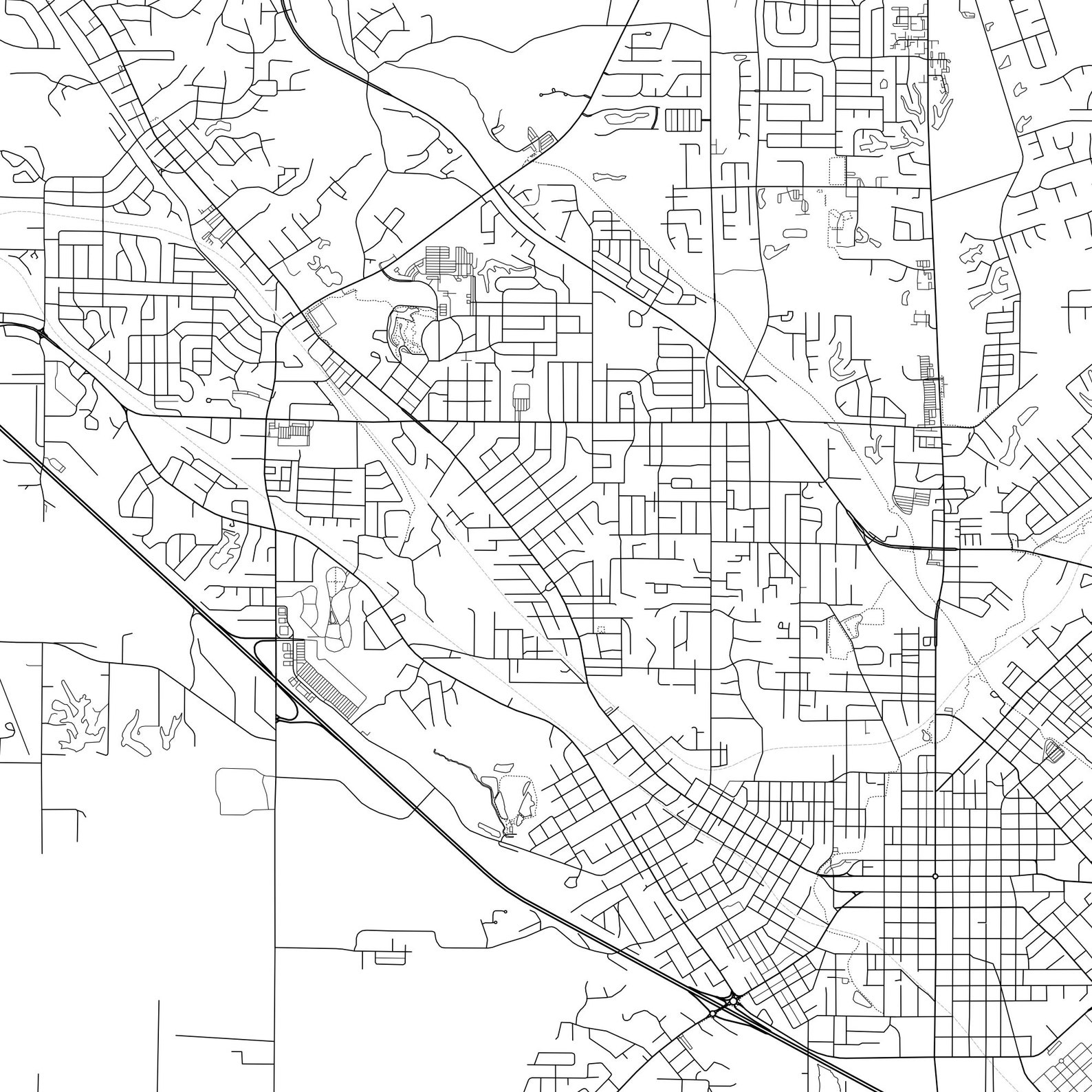 Belleville Map Print Belleville Map Poster Wall Art Il Etsy