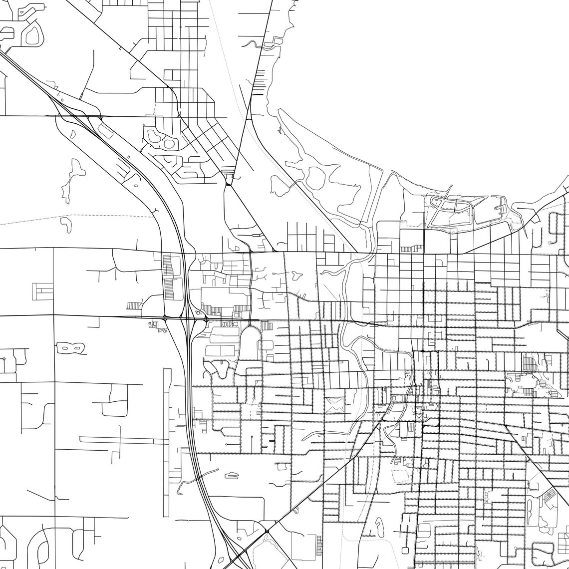 Fond Du Lac Map Print Fond Du Lac Map Poster Wall Art Wi Etsy