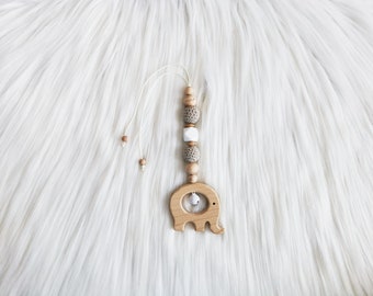 mallilu® *Ella beige* Maxi Cosi / baby seat pendant