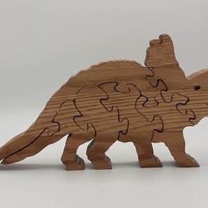 Wood Dinosaur Puzzle