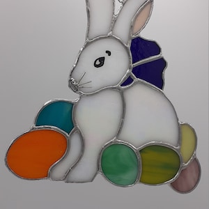 Stained Glass Easter Bunny
