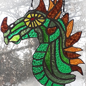 Stained Glass Dragon