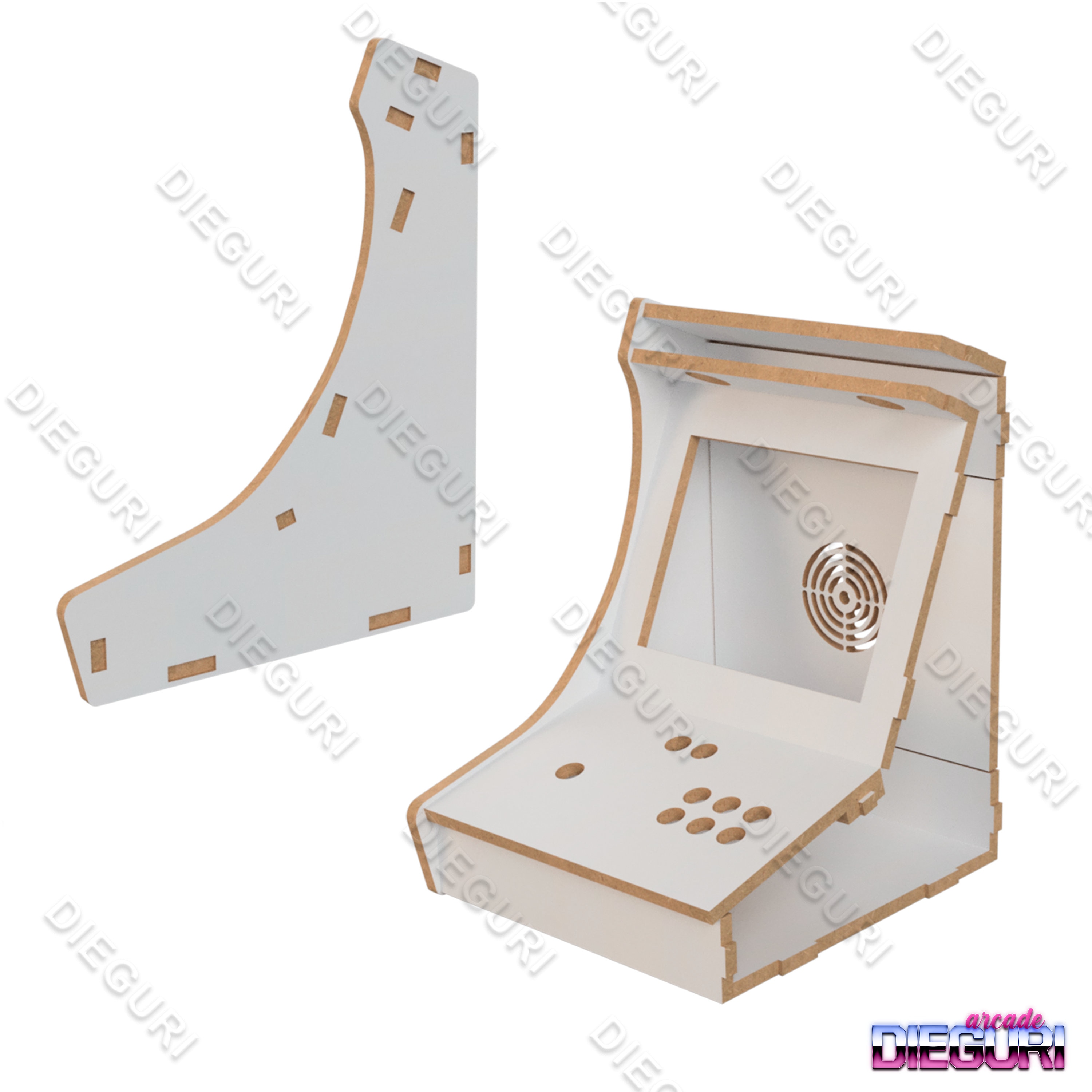 Arcade 1 Player, Bartop Machine Arcade, Cnc Router, Dxf Plans - Etsy