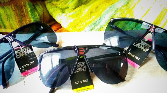 2 PAIR 80/'s Mens Retro Vintage Classic Fashion Aviator Sunglasses Black White to