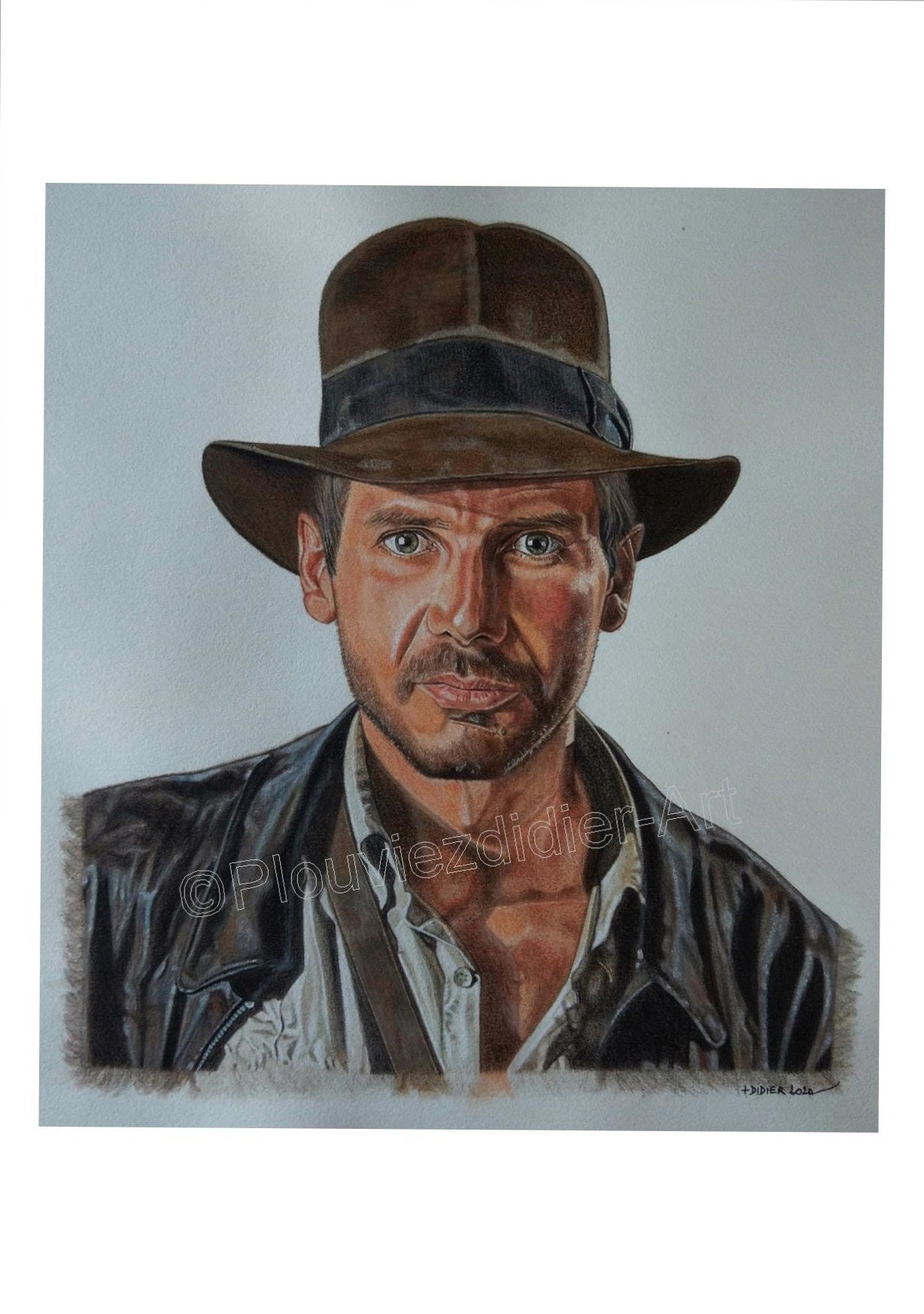 インディ・ジョーンズ（ハリソン・フォード）、絵（版画） - Etsy 日本