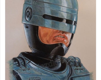 ケビン・コスナー -ウォーターワールド- 映画の絵（プリント） - Etsy 日本