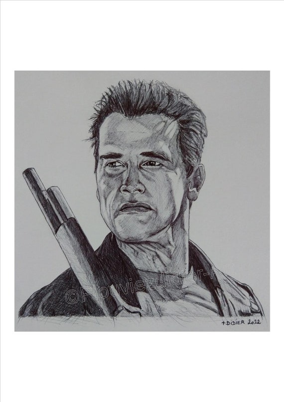 ターミネーター フィルムセル画 アーノルド・シュワルツェネッガー ターミネーター フィルムセル画 アーノルド・シュワルツェネッガー