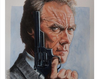 ケビン・コスナー -ウォーターワールド- 映画の絵（プリント） - Etsy 日本