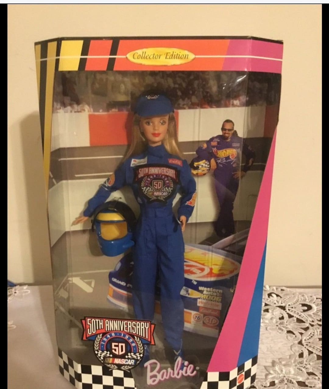 Barbie as NASCAR Driver 50th Anniversary Edition From 1998 - Etsy