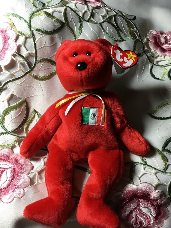 red mexican beanie baby