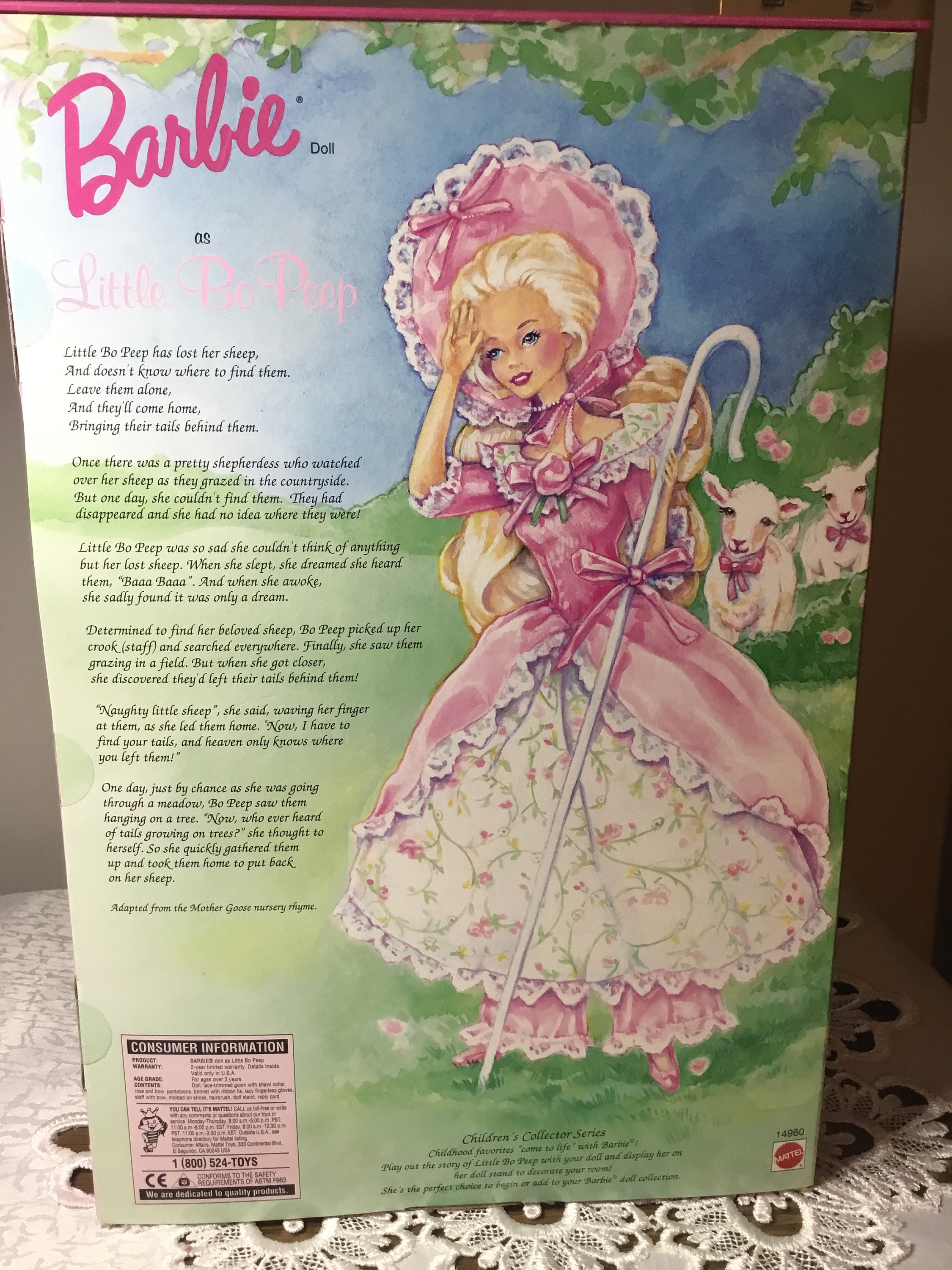 Barbie as Little Bo Peep Who Lost Her Sheep - Etsy