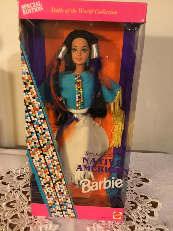 native american barbie doll