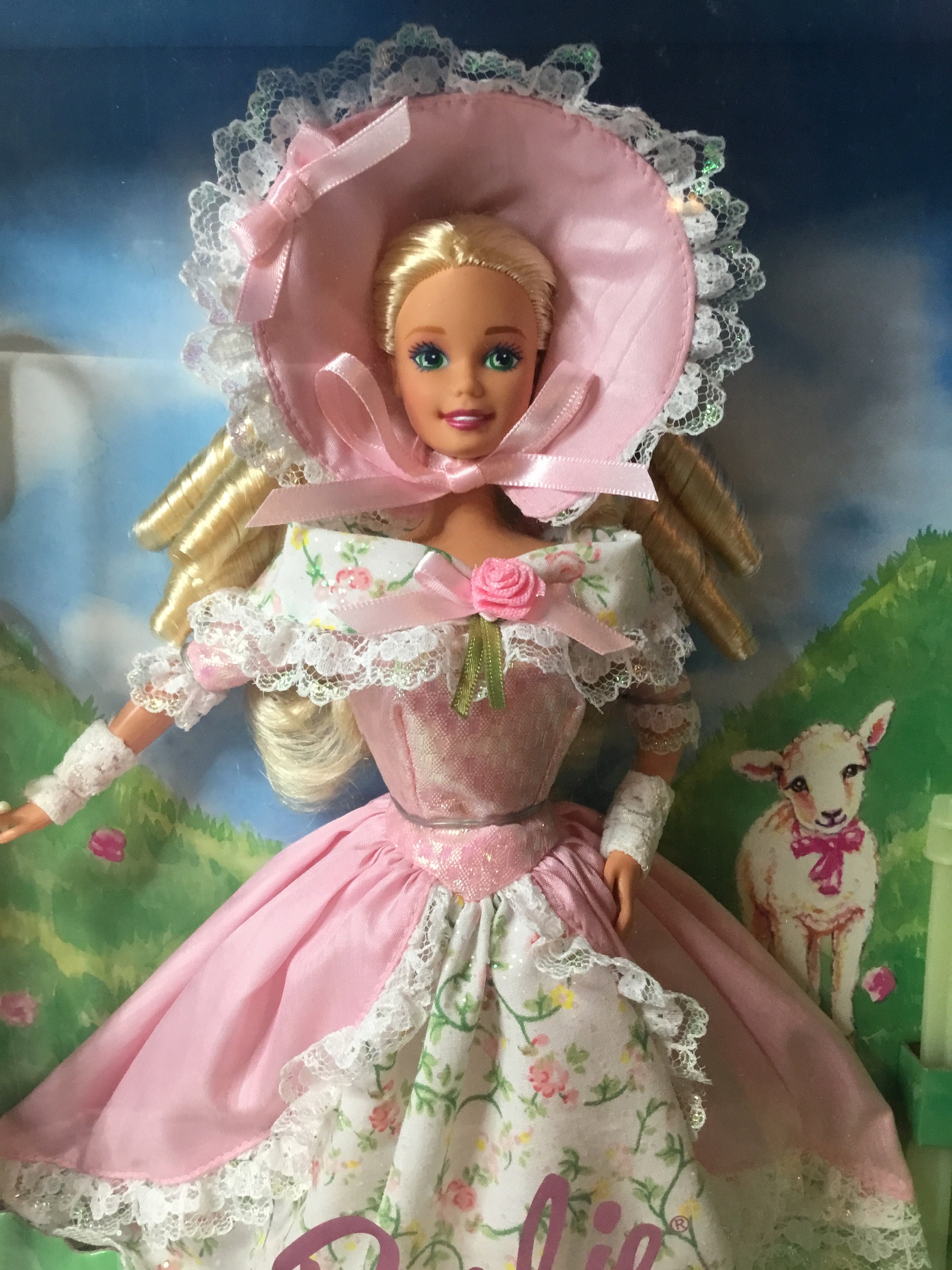 Barbie as Little Bo Peep Who Lost Her Sheep Etsy