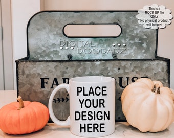 Fall Cup Mockup Etsy