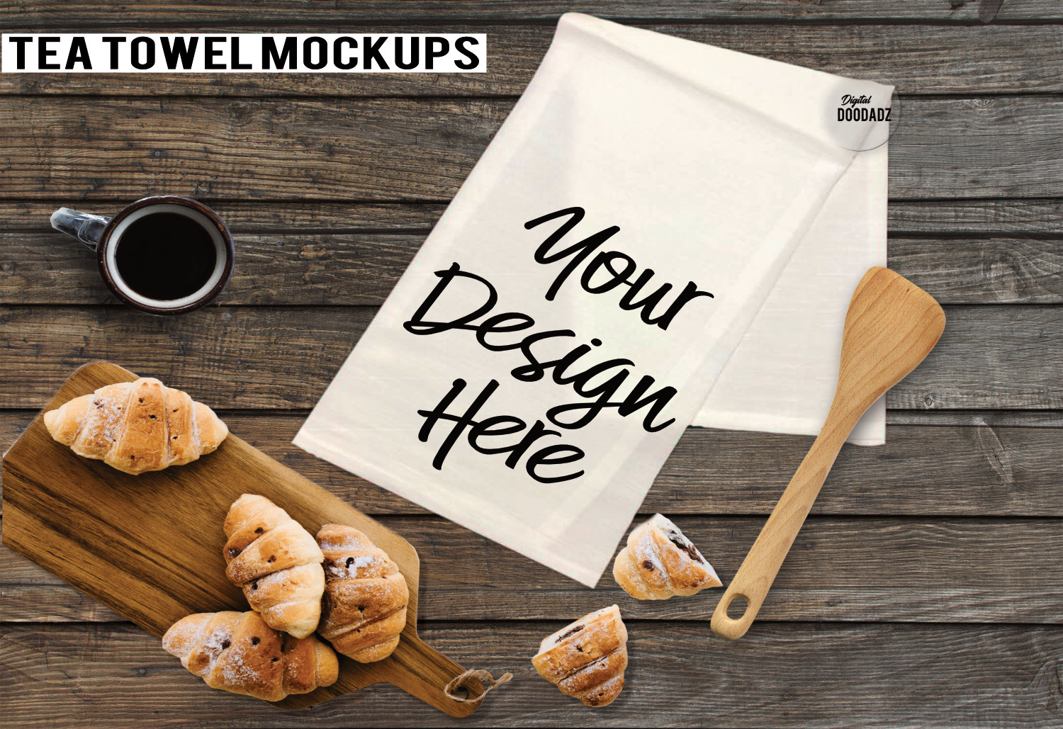 Download Kitchen Towel Mockup Flour Sack Towels Mockup White Towel ...